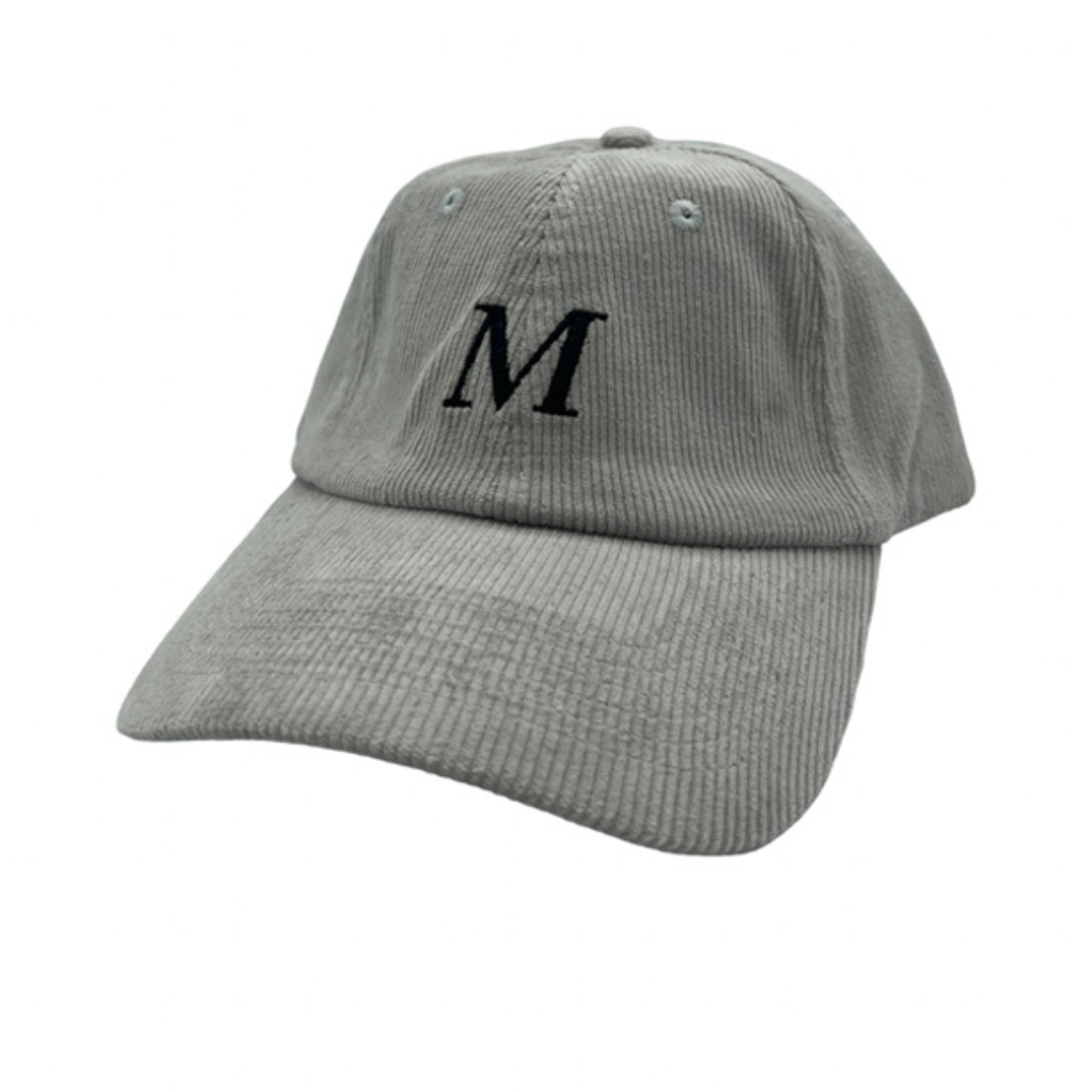 Moka Cap - M corduroy - Grey