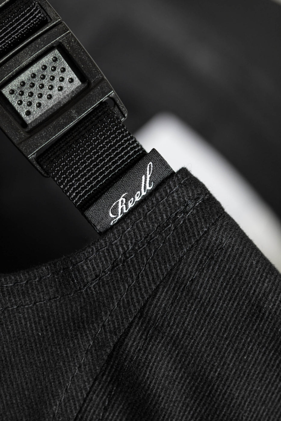 Reell- 5 Panel Cap - Black Reell