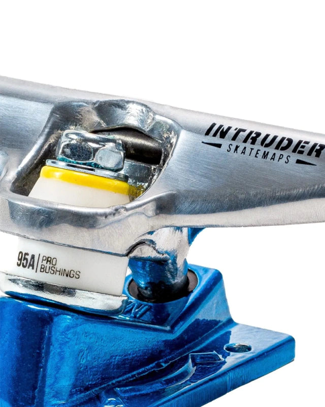 Truck Intruder - Skate Maps 139mm (Silver/Blue)