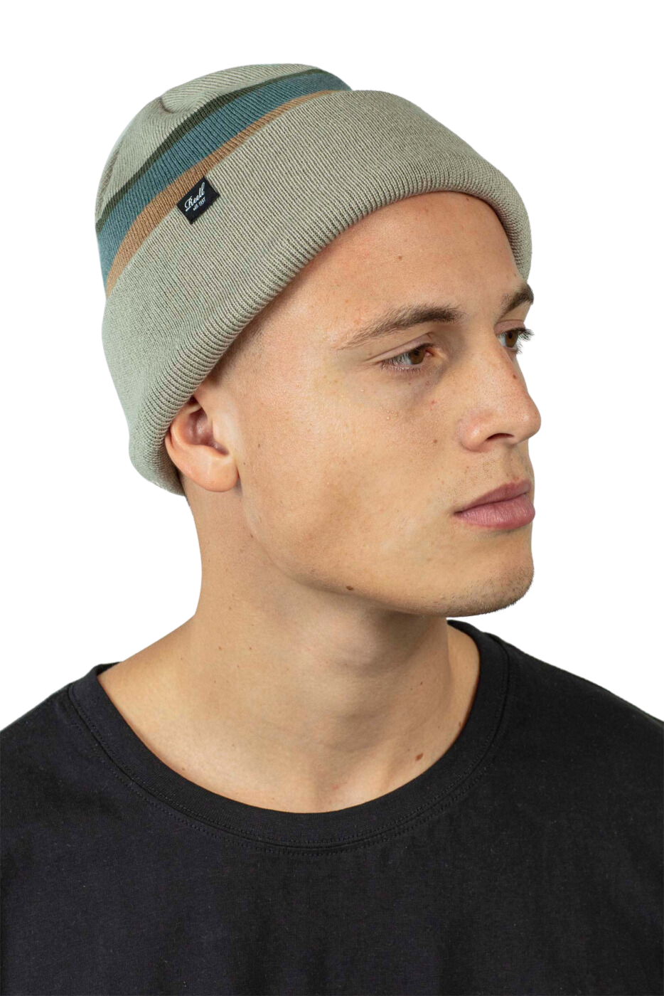 STRIPED BEANIE OFF-SHELL CUFF Reell