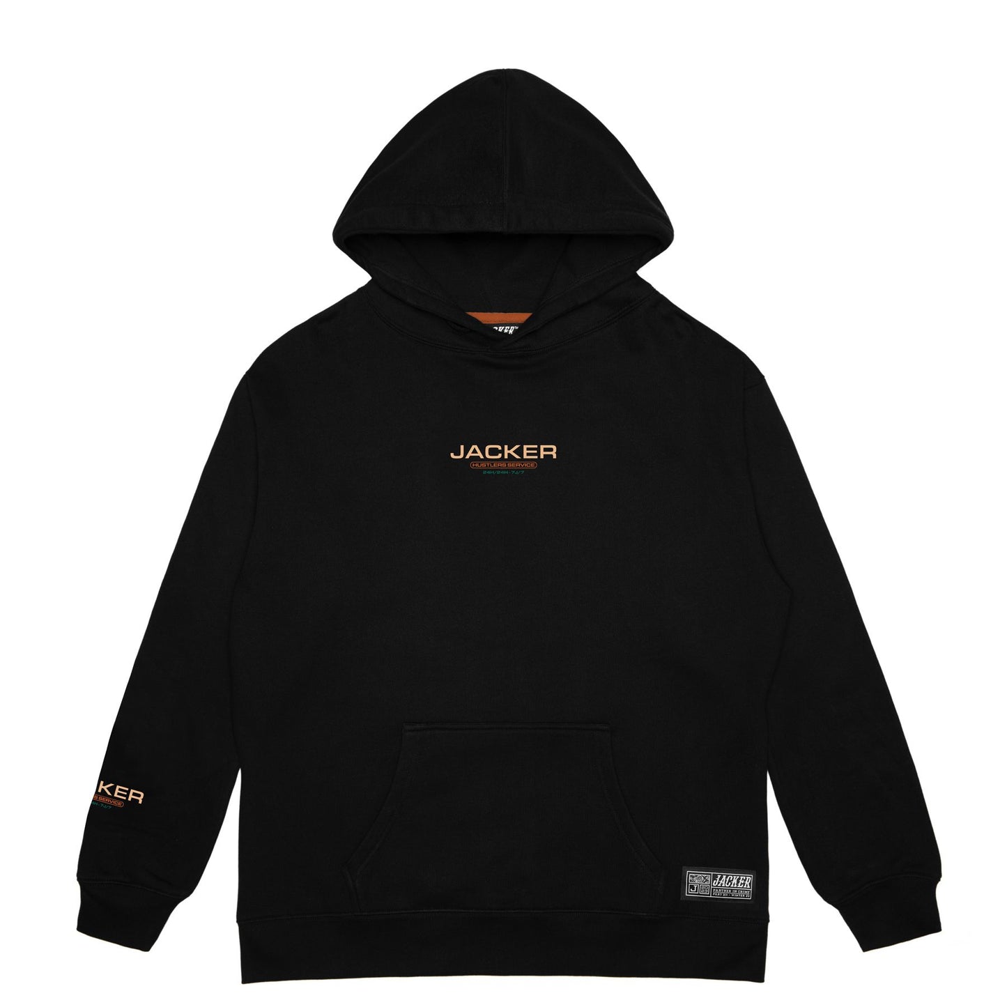 Jacker - Hustler Service - Hoodie Black Jacker