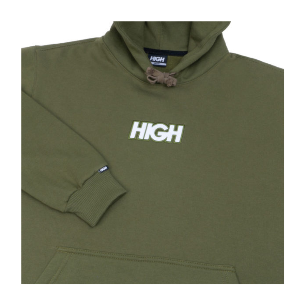 High - Logo Florest Green - Hoodie HIGH COMPANY