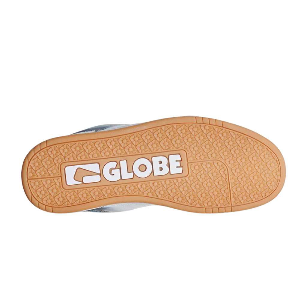 Globe - Tilt - White/Blue Stipple
