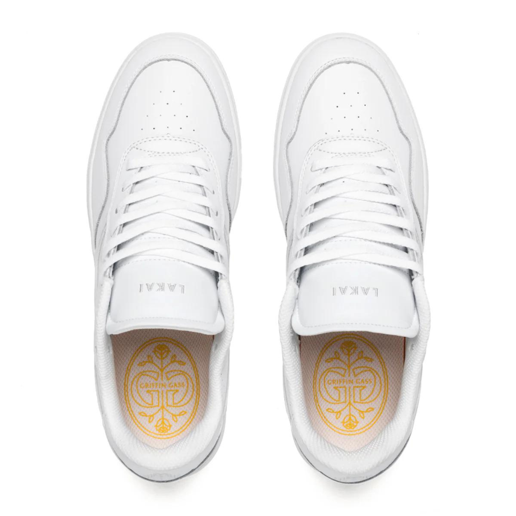 Lakai - Terrace Leather - White/White