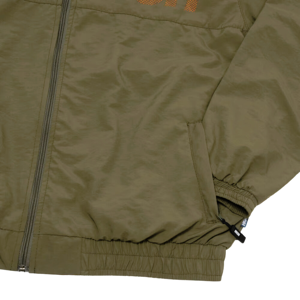 High Company Track Jacket Dotz Olive Green