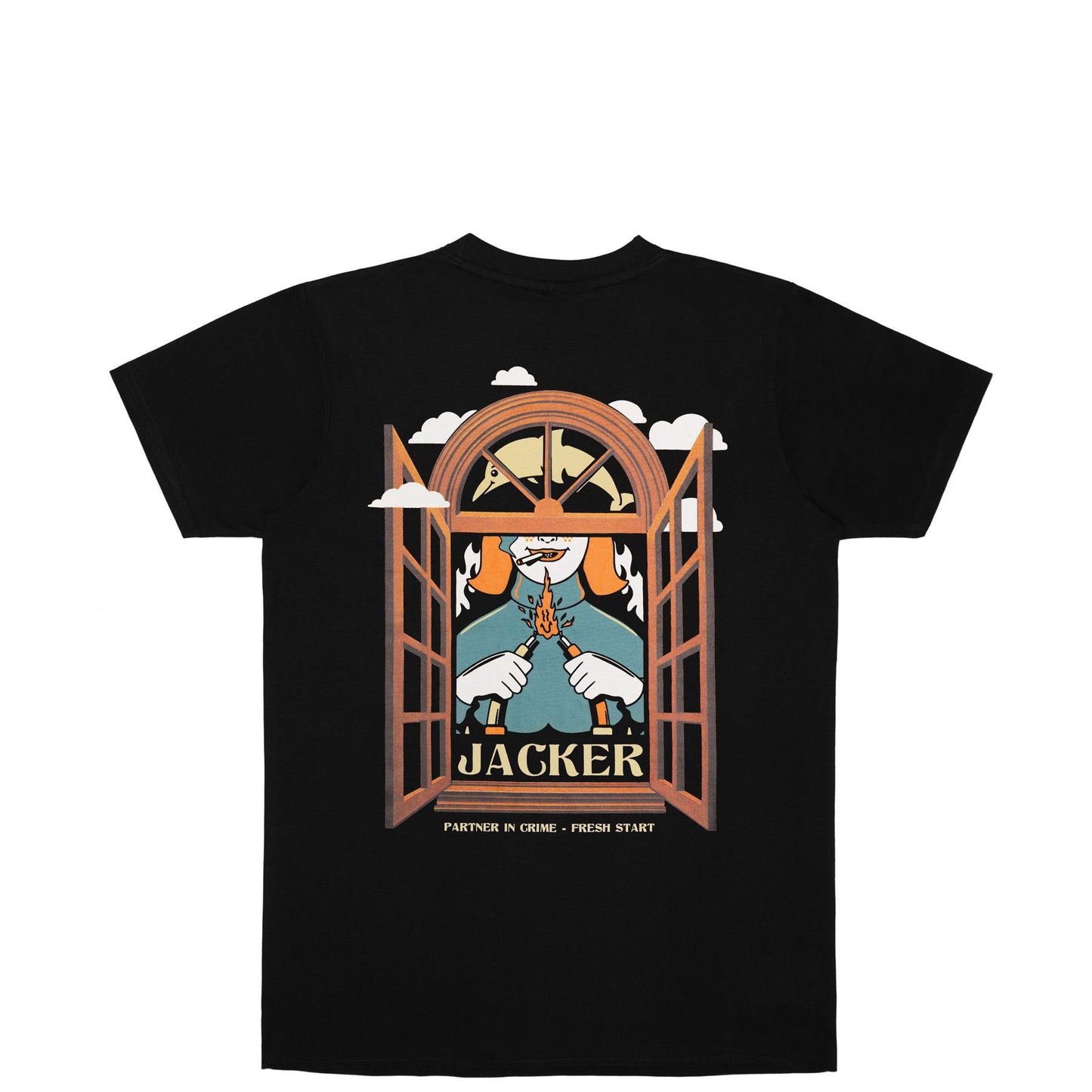 Jacker - Fresh Start - T shirt Black Jacker