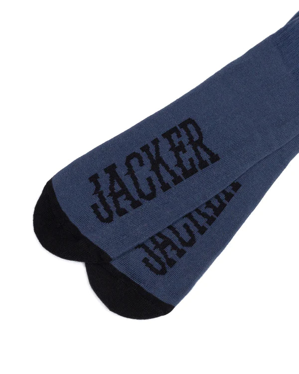 Jacker - After Logo UPR Socks (Navy) Jacker