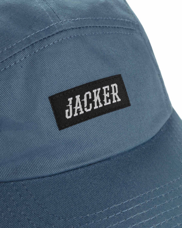 Cap Jacker - Box Logo 5 Panel (Blue) Jacker