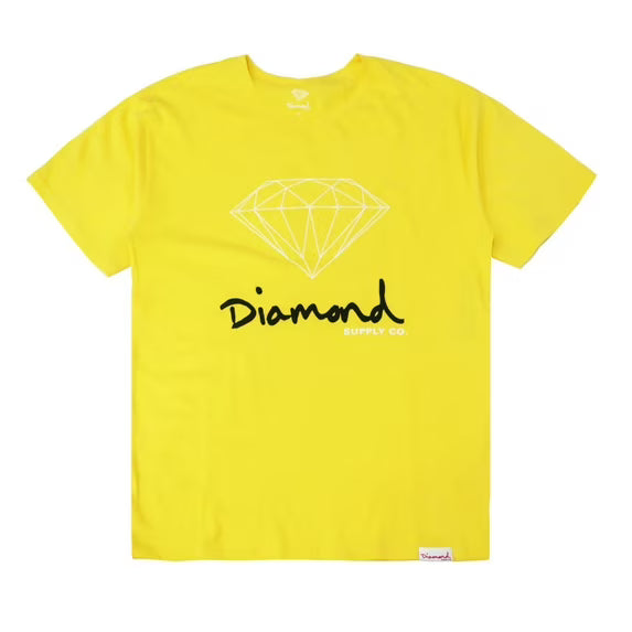 Diamond Supply Co. Camiseta con Enzima y Logo OG
