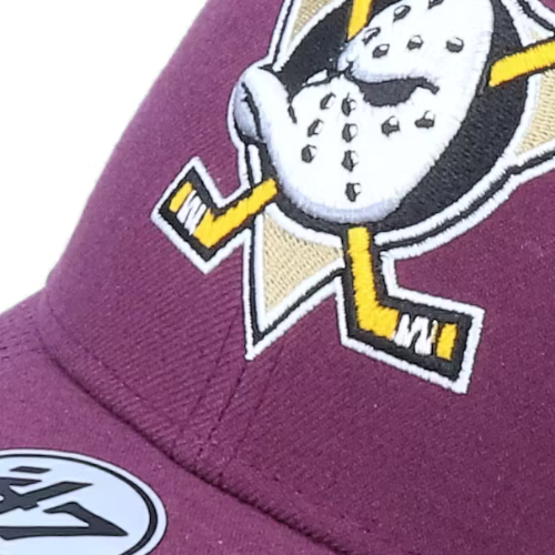 Cap 47 Brand - Anaheim Ducks Mvp (Plum/White)