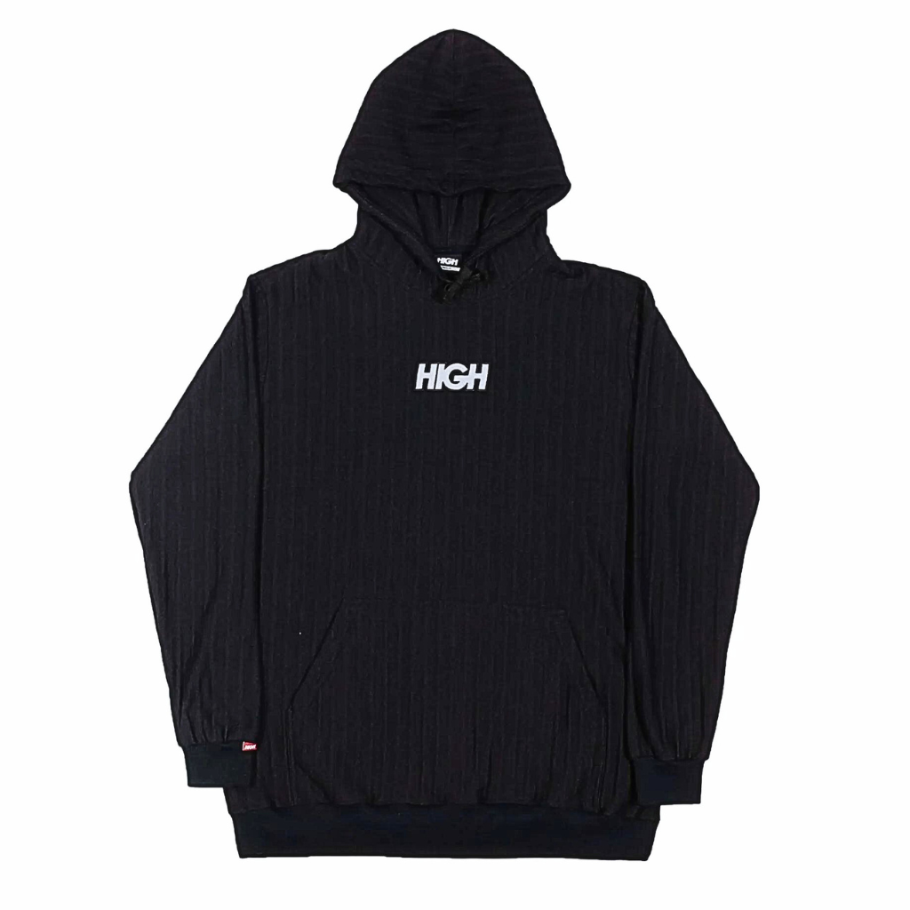 Boss Logo Black Hoodie - HIGH HIGH