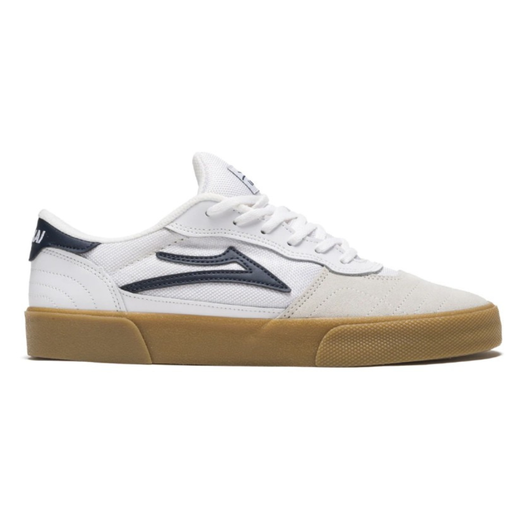 Lakai - Cambridge Suede (White/Navy)