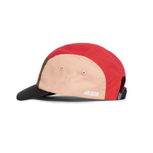 Cap Jacker - RTL Five Panel Cap (Brown/Red)