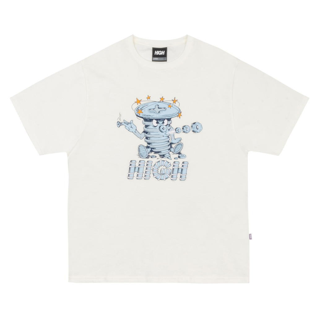 HIGH - Tee Screw T-Shirt (White)