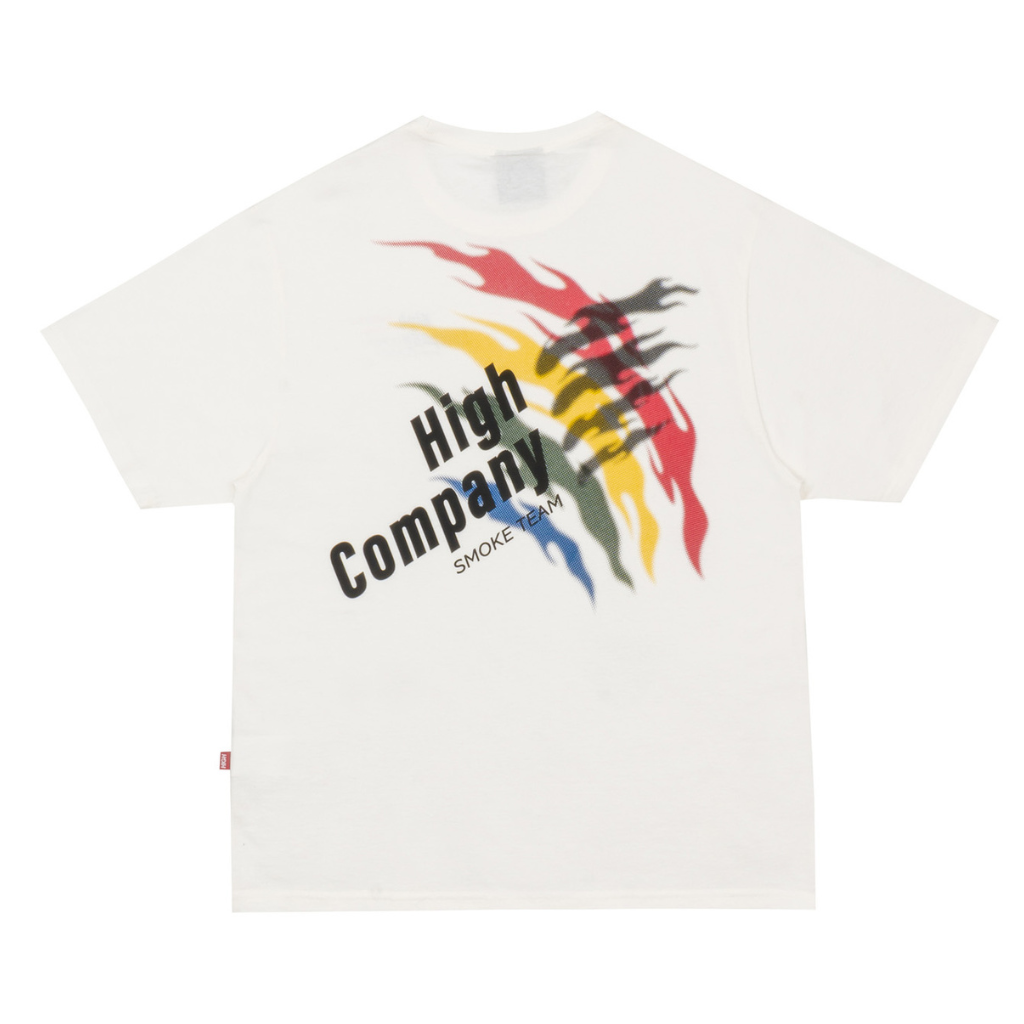 HIGH - Tee Smoke Team T-Shirt (White)