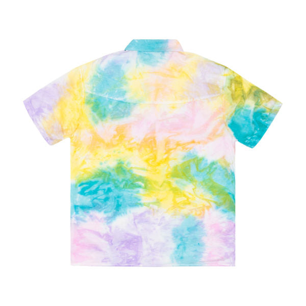 HIGH - Dyed Button T-Shirt (Blue) HIGH