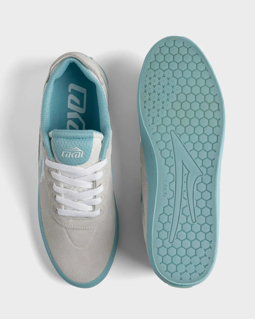 Lakai Essex Elite - White Suede Acqua