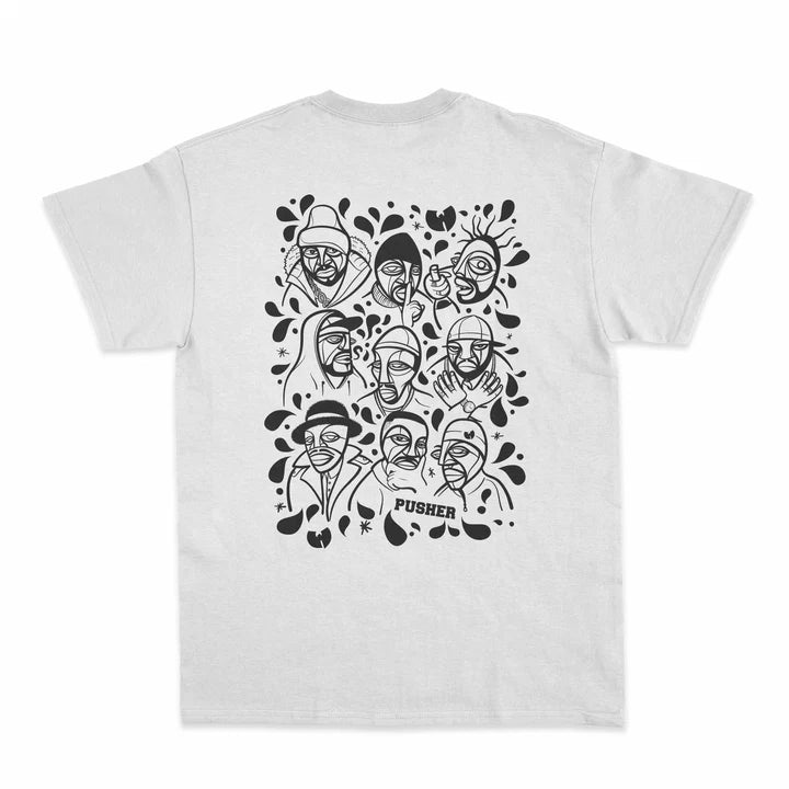Pusher - Forever T Shirt - White Pusher Bearings