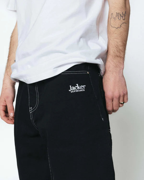 Jacker - Nostalgia Baggy Pant - Black Jacker