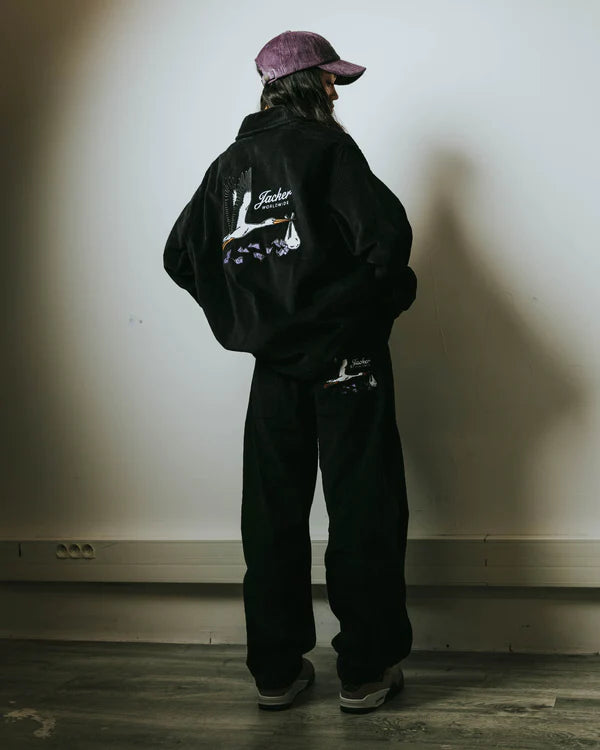 Jacker - Stork Baggy Courdoy - Black Jacker