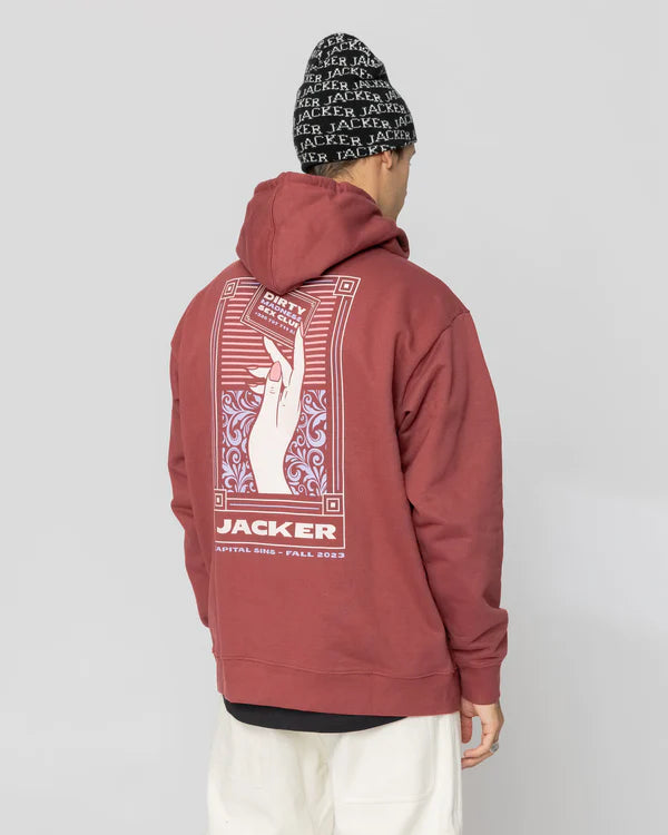 LUST - HOODIE - BRICK