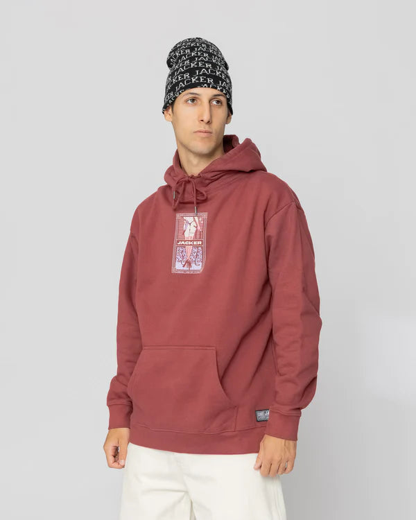 LUST - HOODIE - BRICK
