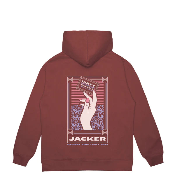 LUST - HOODIE - BRICK