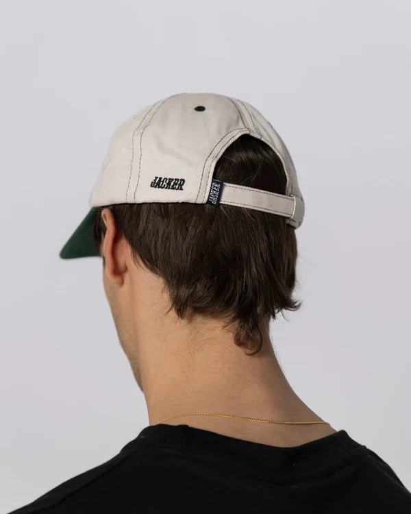 Jacker - Double Jay Cap - Beige/Green Jacker