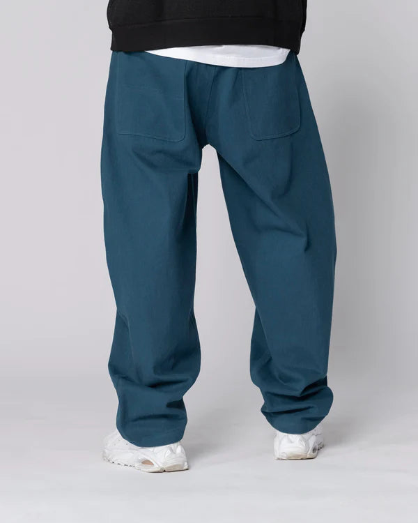 Jacker - City Tour - Extra Baggy Pants - Petrol Blue Jacker