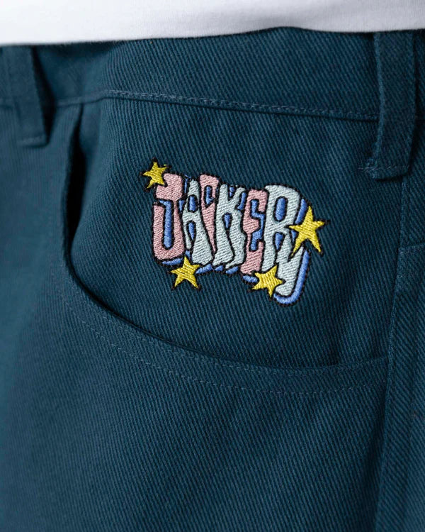 Jacker - City Tour - Extra Baggy Pants - Petrol Blue Jacker