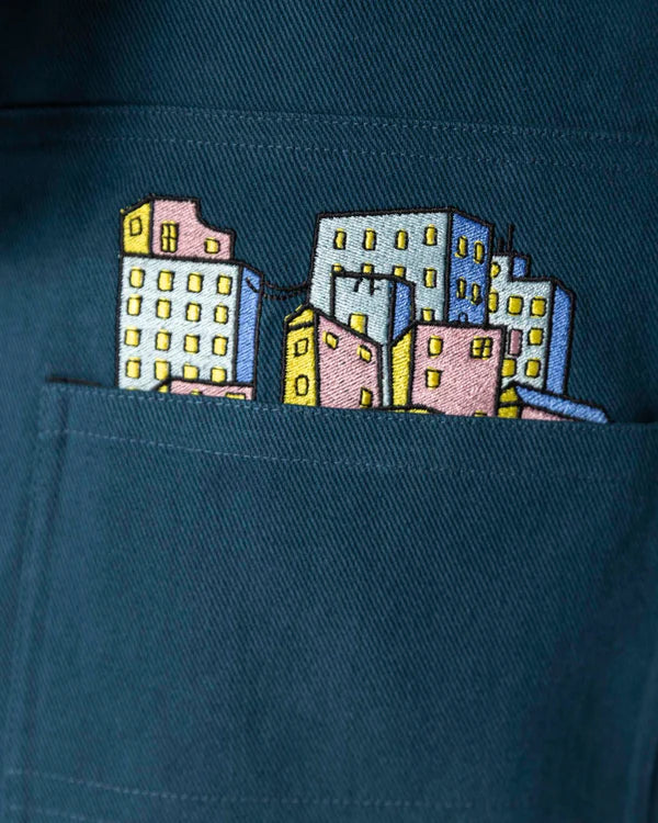 Jacker - City Tour - Extra Baggy Pants - Petrol Blue Jacker