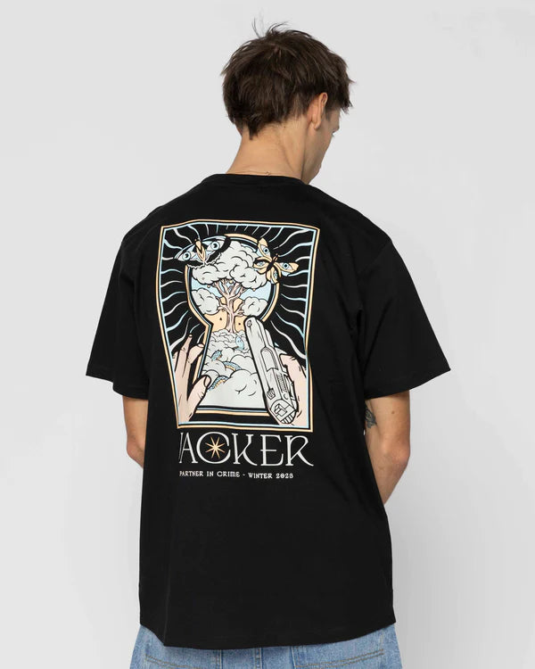 Jacker - Paradise T Shirt - Black Jacker