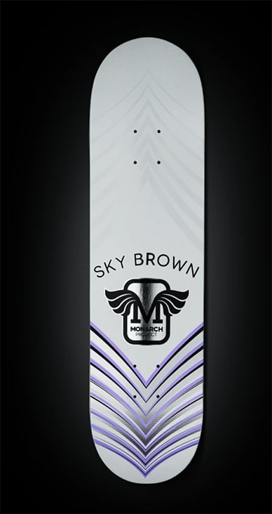 Tabla Monarch Sky Brown Horus Purple 7.75″