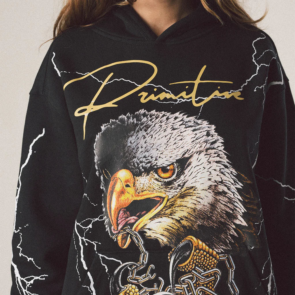 Primitive - Freedom Hw Hoodie - Black Primitive Skateboards