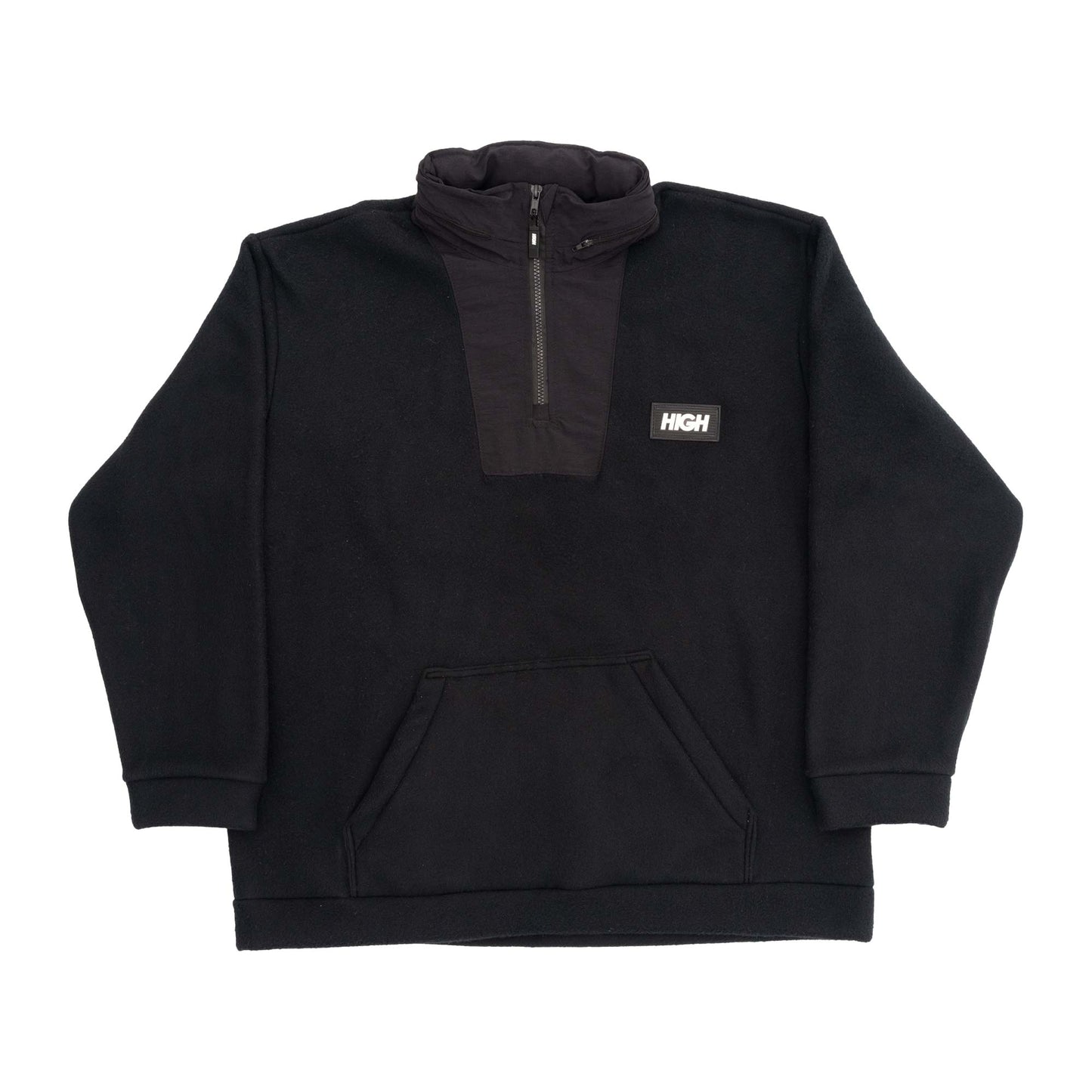 High - Quarter Zip Fleece - Black HIGH