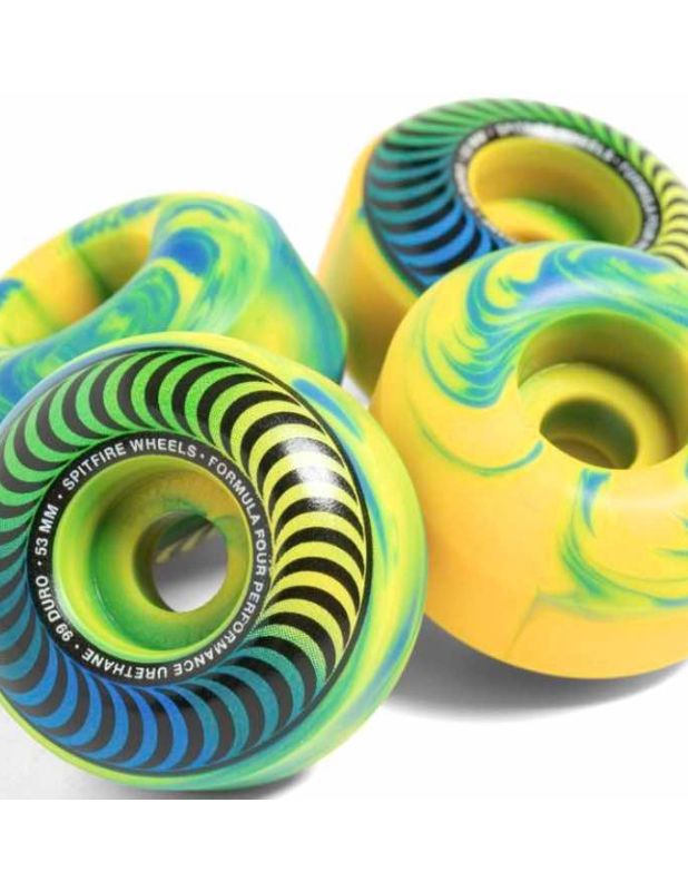 Spitfire Wheels - Formula Four Classic Swirl Multicolor 53mm 99A