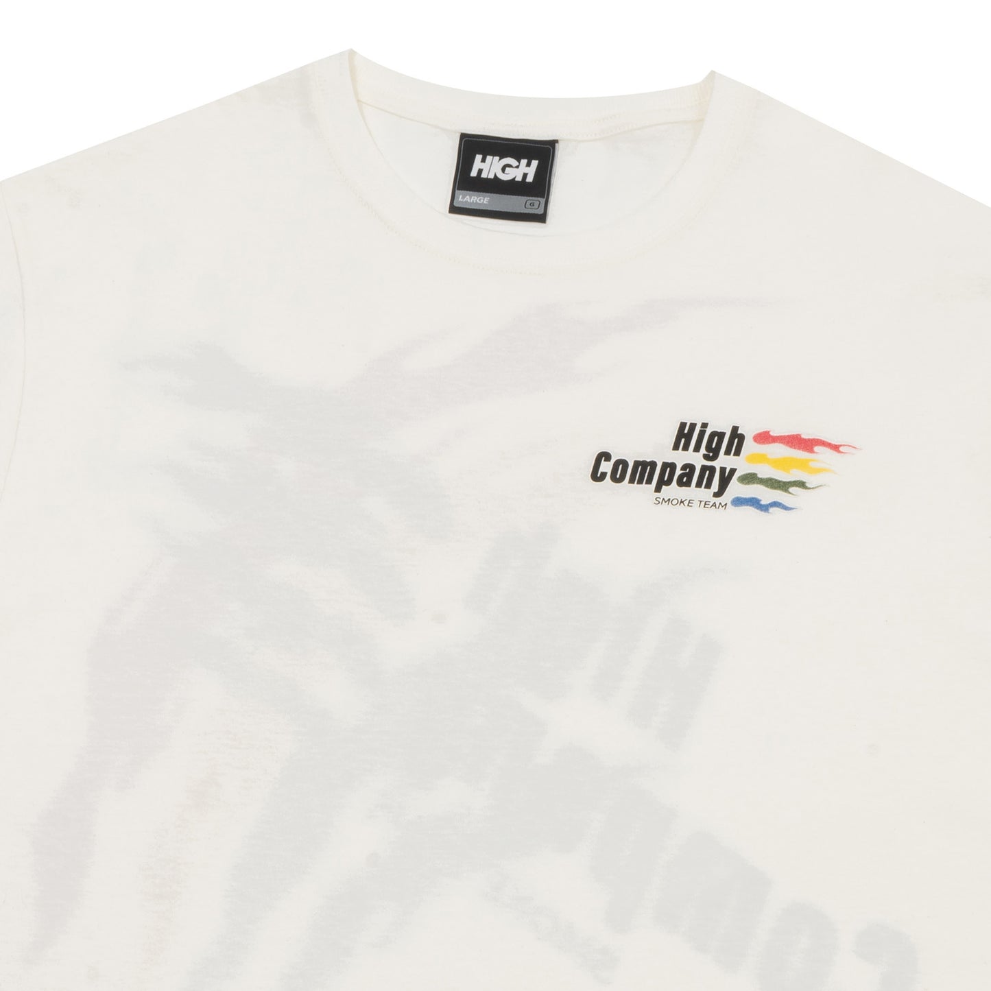 HIGH - Tee Smoke Team T-Shirt (White)