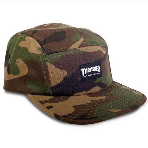 Thrasher Magazine - 5 Panel Hat Camo