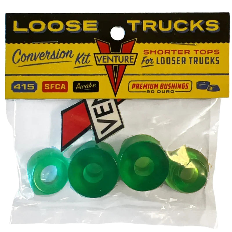 VENTURE LOOSE TRUCKS CONVERSION KIT BUSHINGS - 90DU Venture Trucks