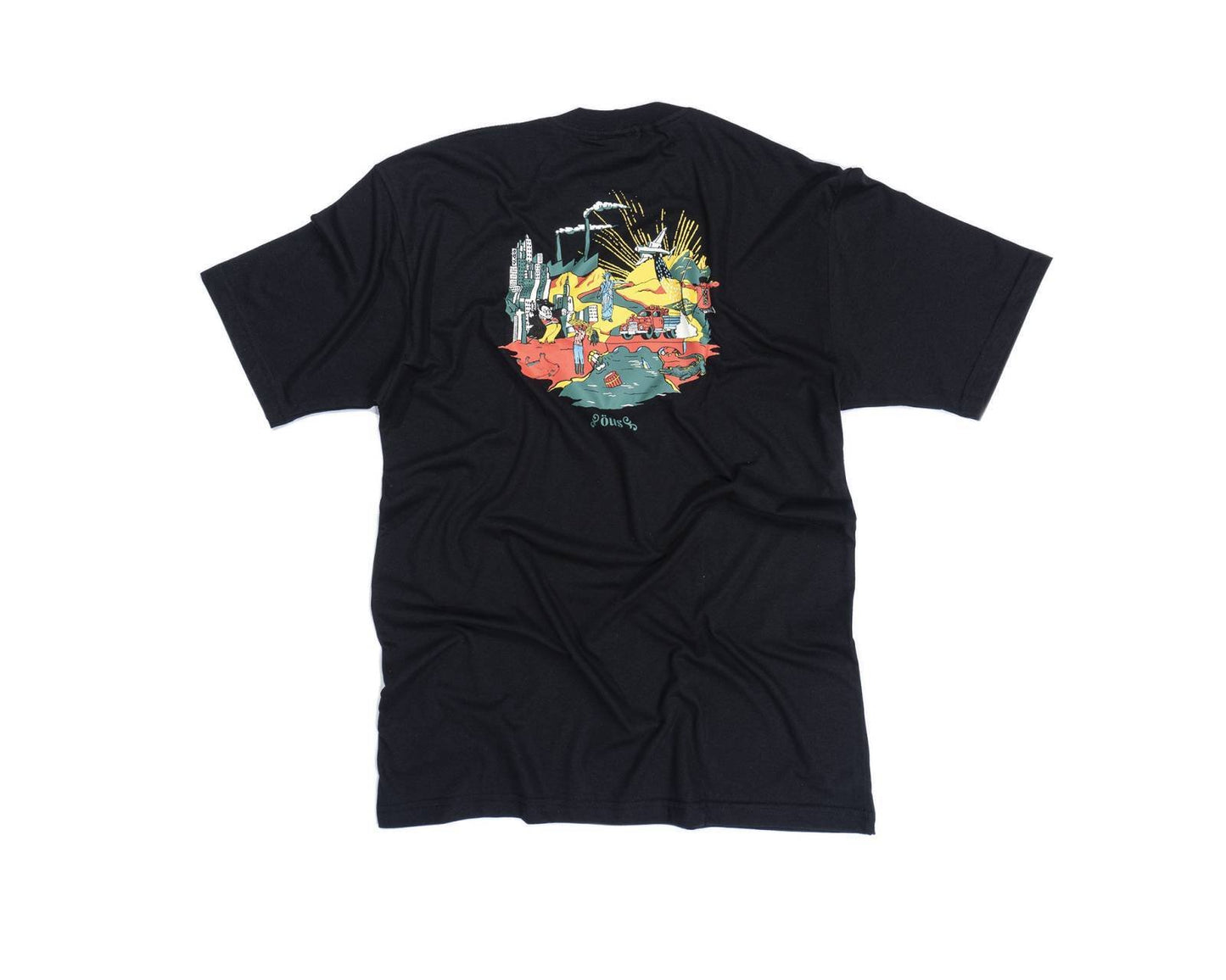 OUS T-Shirt (Evil Cycle) Black ÖUS