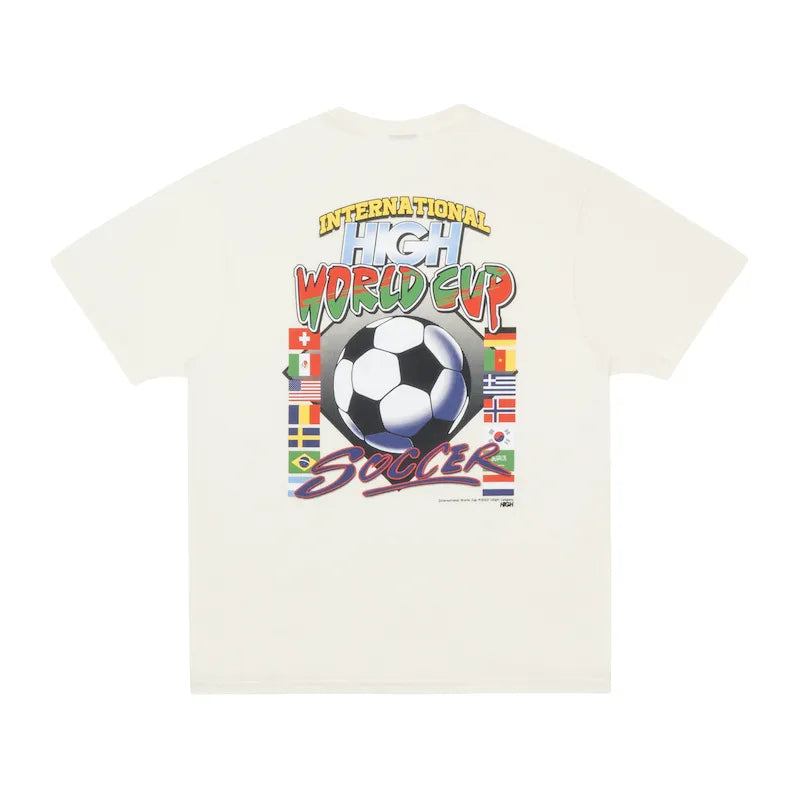 HIGH - Soccer White T-shirt