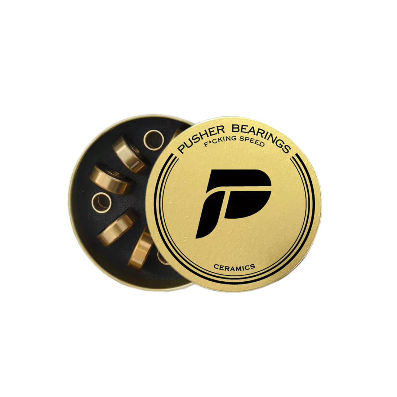 Pusher F*cking Speed Ceramic Bearings Gold
