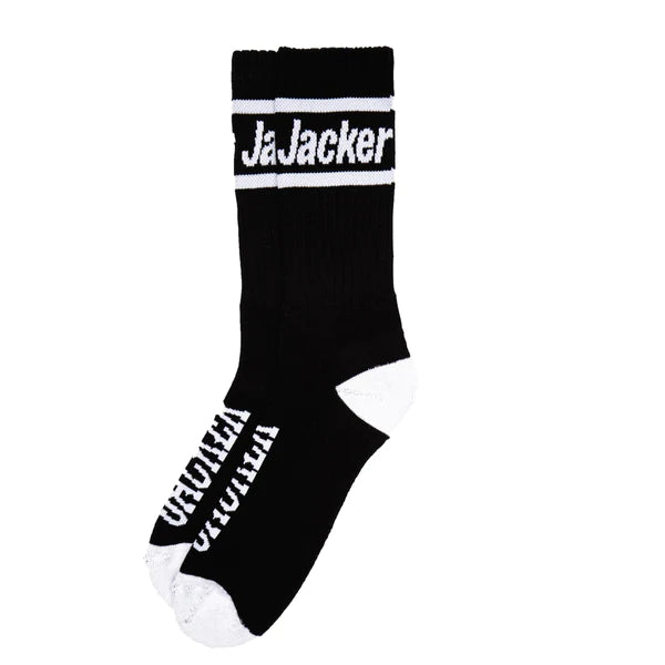 Jacker - After Logo Socks - Black Jacker