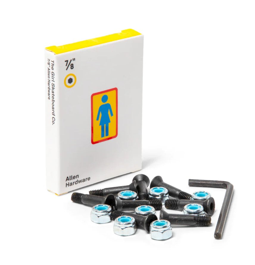 Girl Longneck Allen Hardware 7/8" , 1" Girl Skateboard