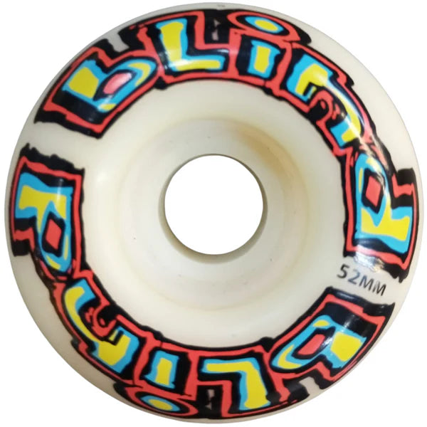 BLIND MULTICOLOR LOGO WHEELS 52MM/100A