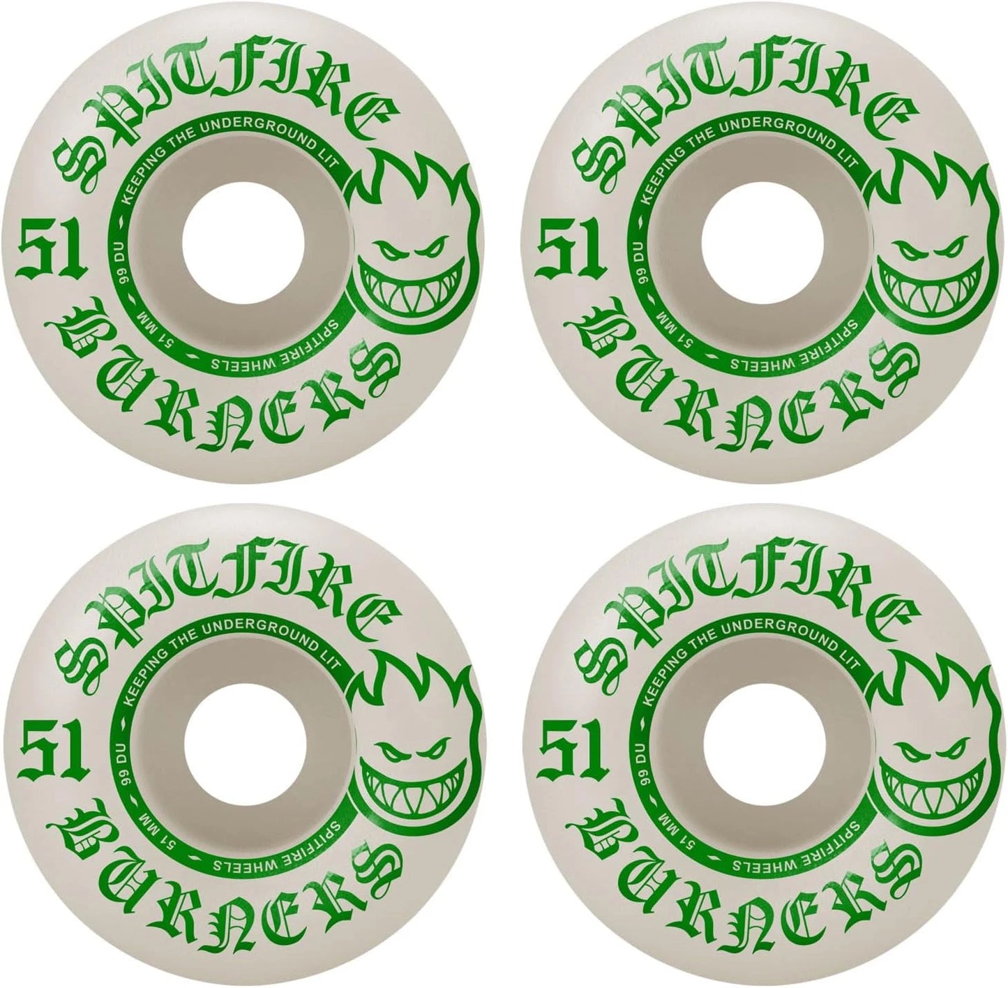 Spitfire Wheels Burner 51mm 99D