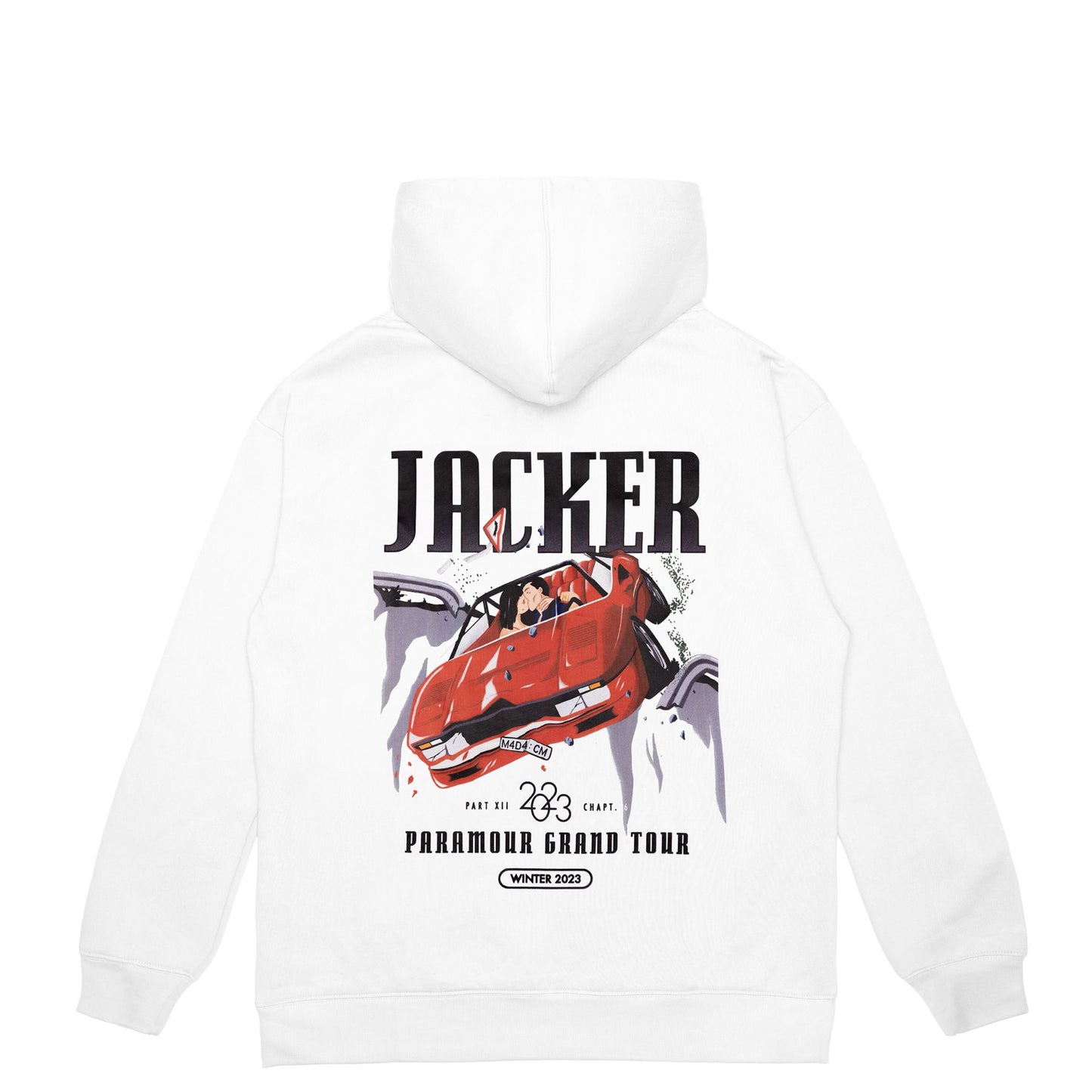 Jacker - Grand tour - Hoodie White Jacker