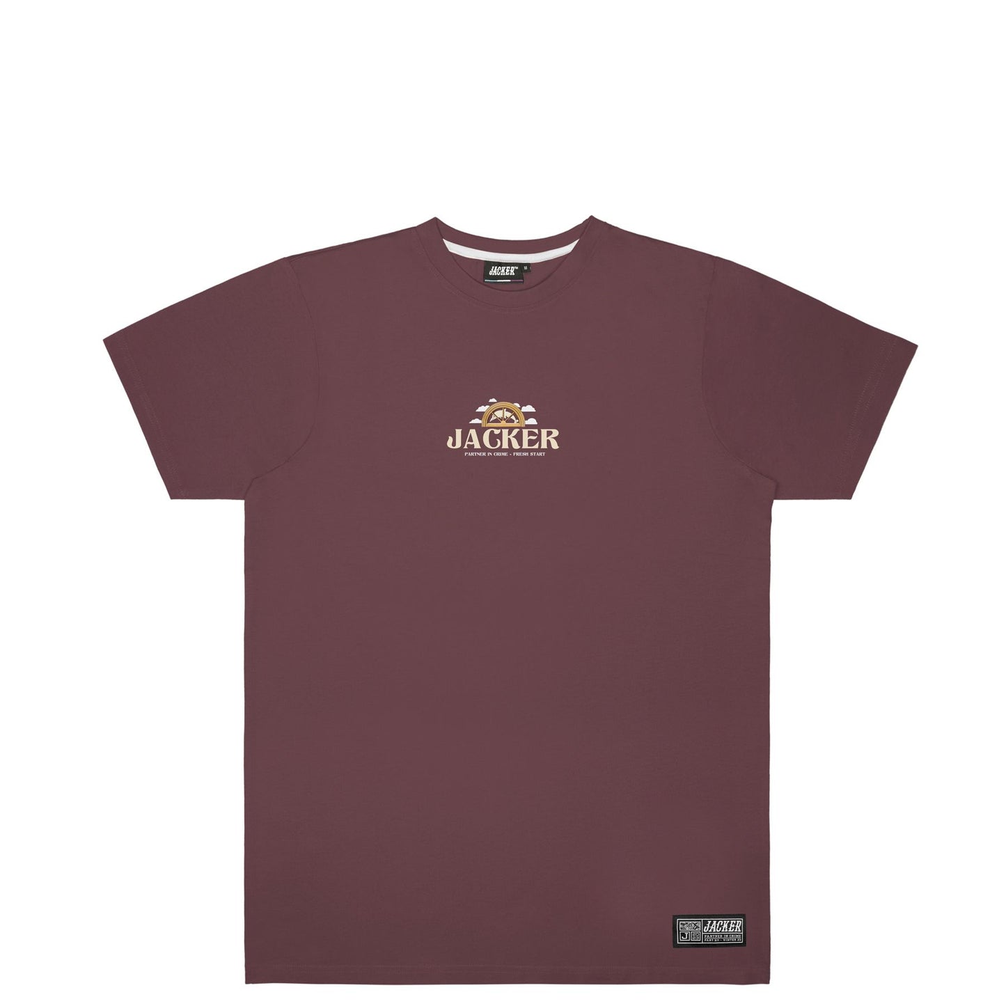 Jacker - Fresh Start T Shirt - Brick Jacker
