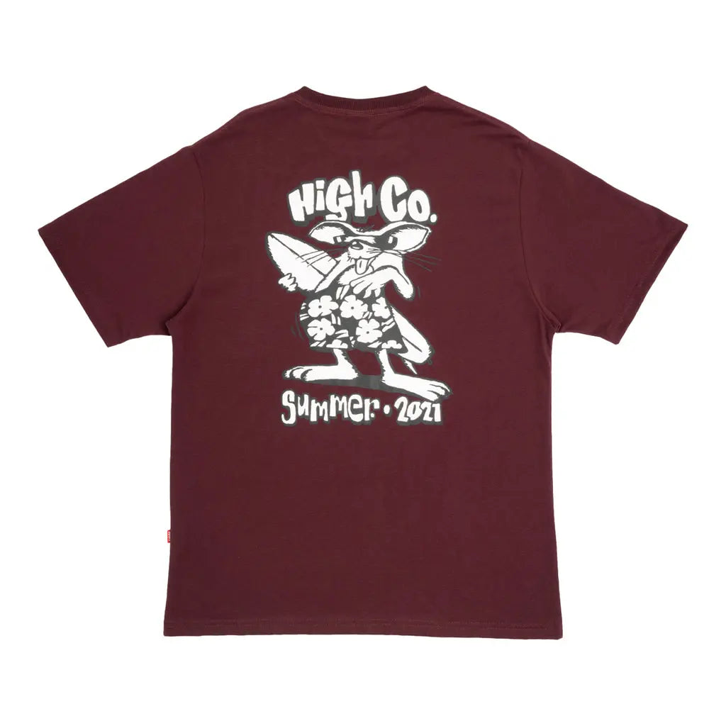 T-Shirt - HIGH (Wine)