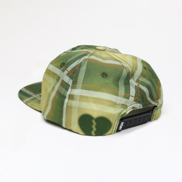 Cap HIGH COMPANY - 6 Penal Love Plaid (Green)